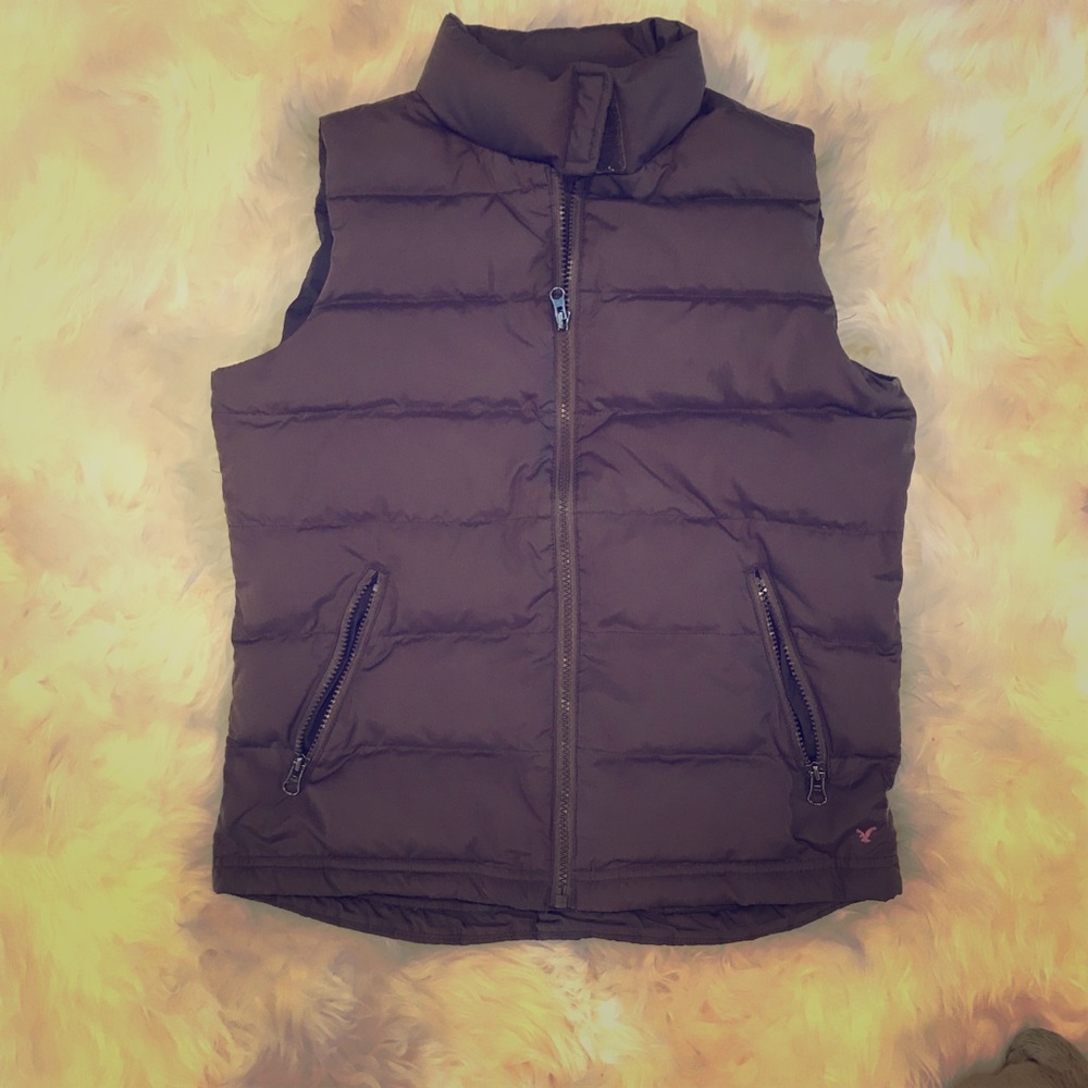 Brown American Eagle Vest